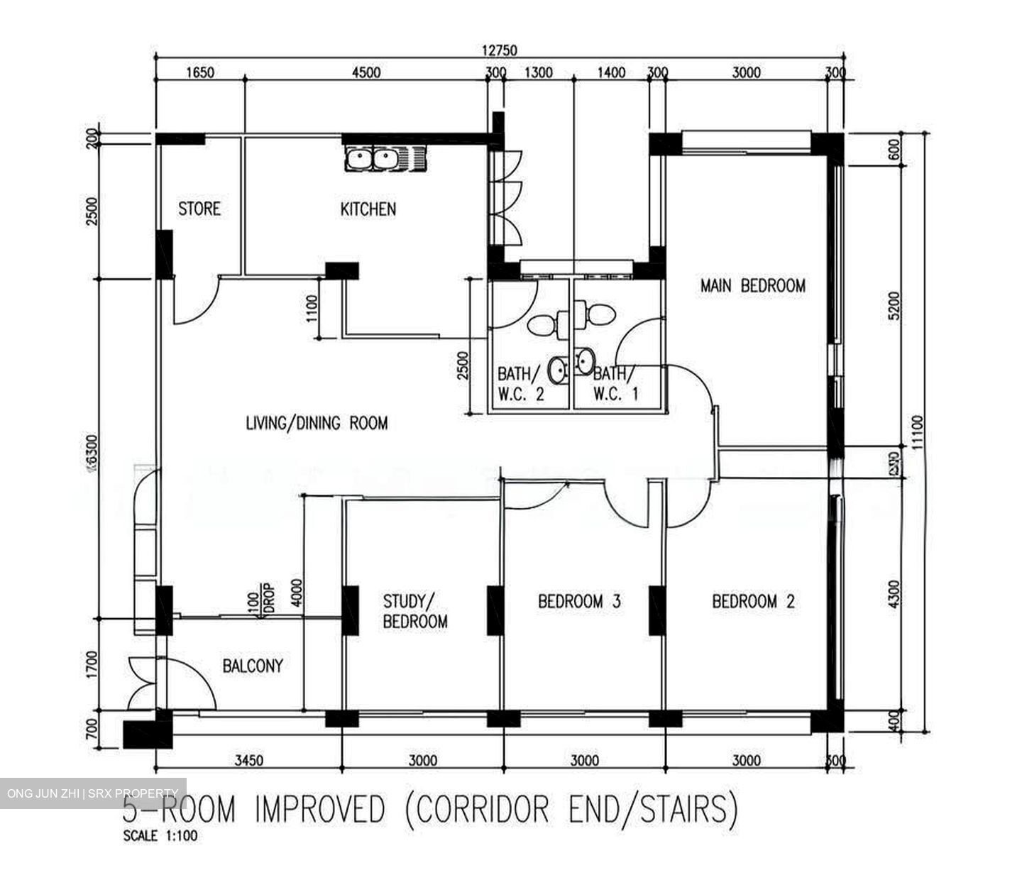 Blk 252 Choa Chu Kang Avenue 2 (Choa Chu Kang), HDB 5 Rooms #628784121